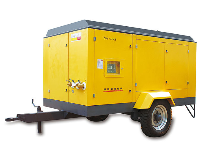 電機(jī)驅(qū)動移動式螺桿機(jī)
